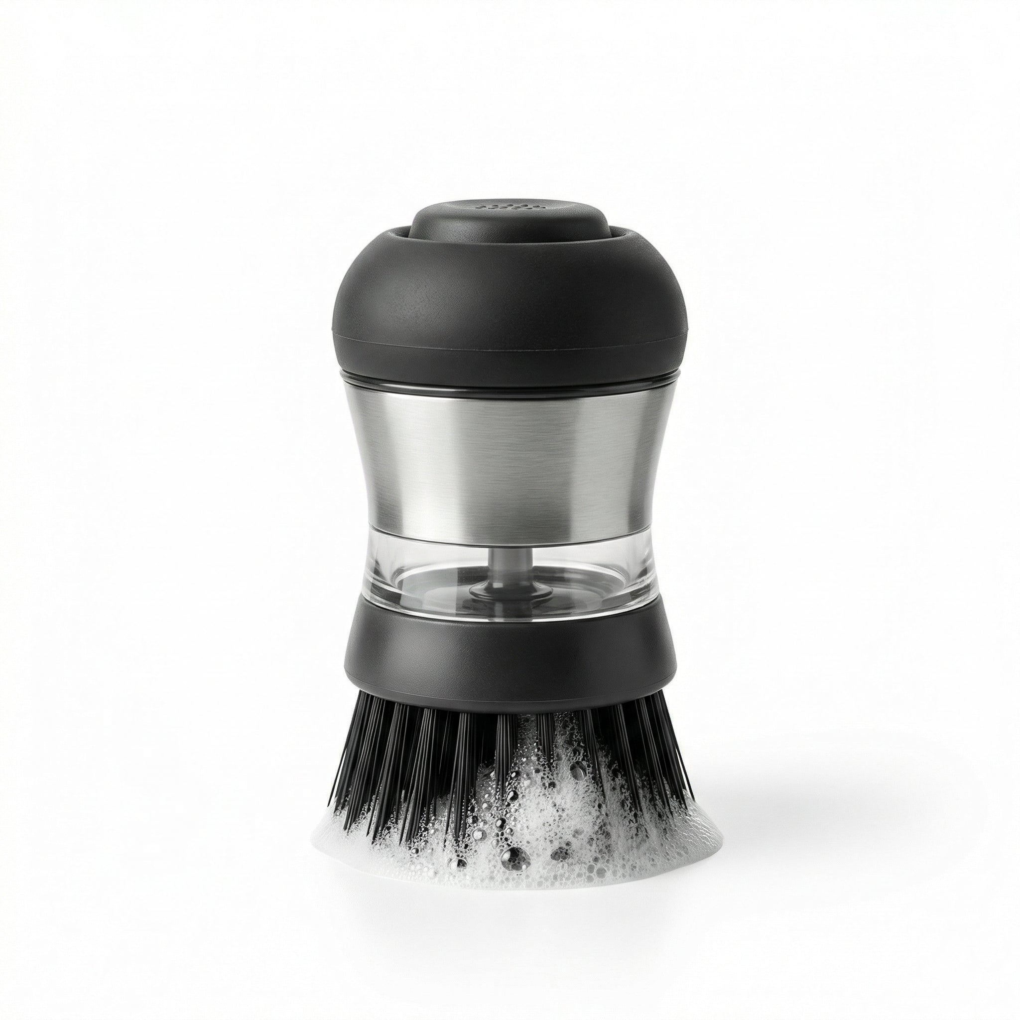 Brosse à vaisselle avec distributeur de savon multi-usages